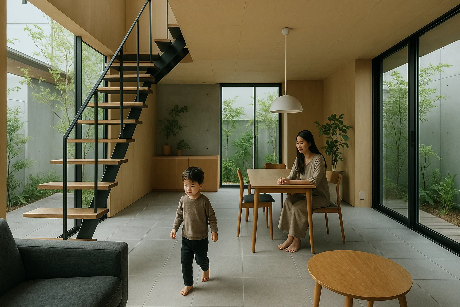 Tokyo’s Boldest Home: This Artist Built a House with No Roof